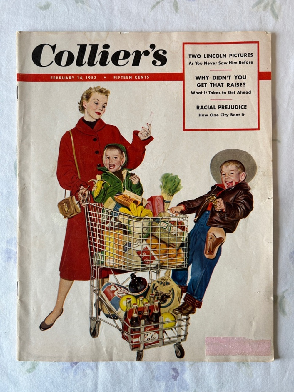 50s Vintage Classic Academia Rockabilly Collier's Magazine
